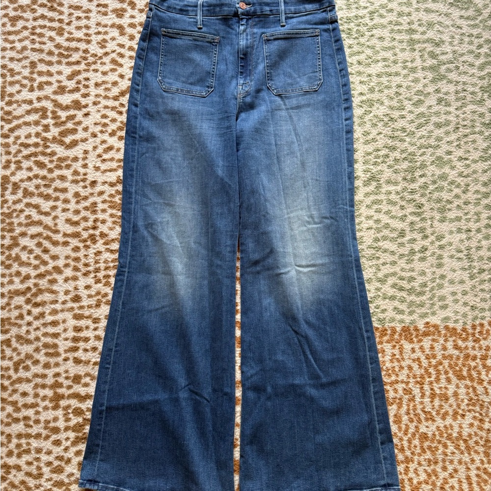 MOTHER patch pocket roller skimp